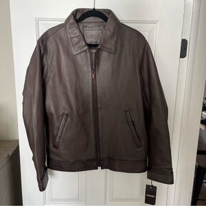 Thursday Boot Company leather Keanu jacket MEDIUM
